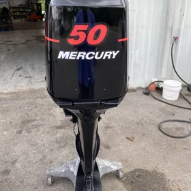 2001 Mercury 50 HP 3-Cylinder Carbureted 2-Stroke 20" (L) Outboard Motor
