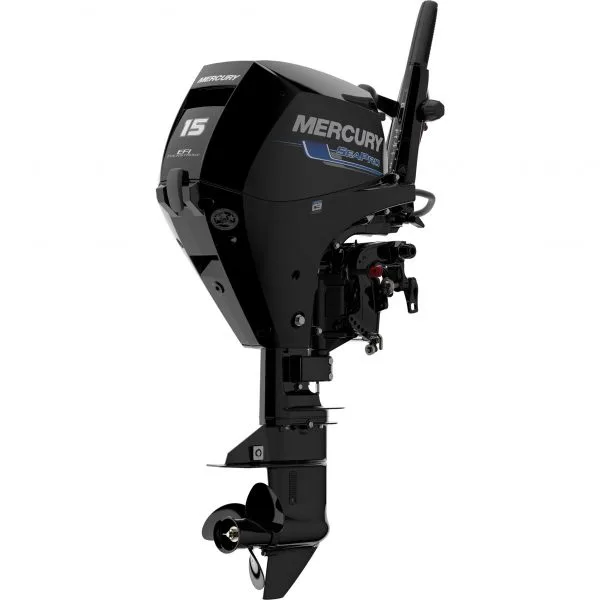 2023 Mercury 15 HP MH EFI Sea Pro Commercial Outboard - Image 3