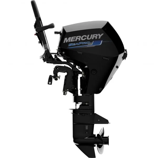 2023 Mercury 15 HP MH EFI Sea Pro Commercial Outboard - Image 4