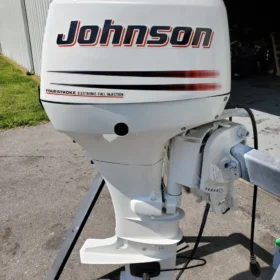 2003 Johnson 50 HP 3-Cylinder EFI 4-Stroke 20" (L) Outboard Motor